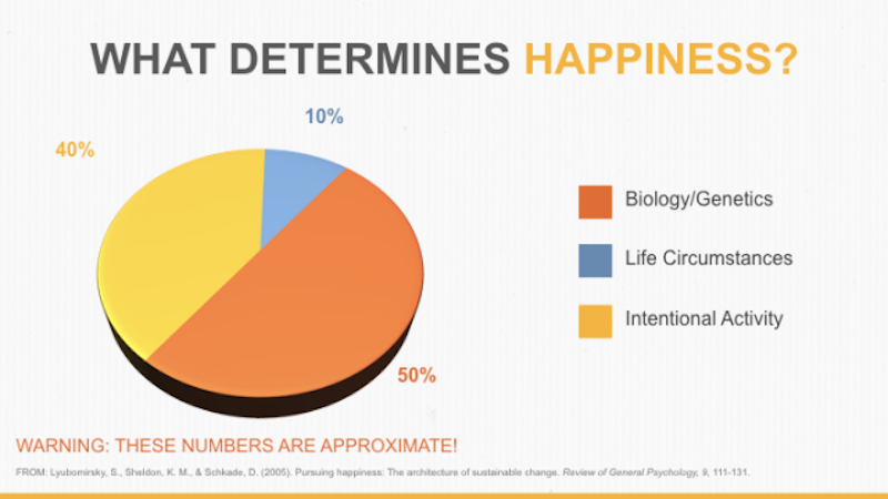 research on long term happiness suggests that it
